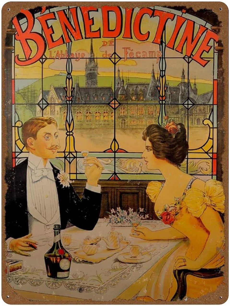 Wine Beer And Spirit - Benedictine France 1890 Vintage Beers Wines;