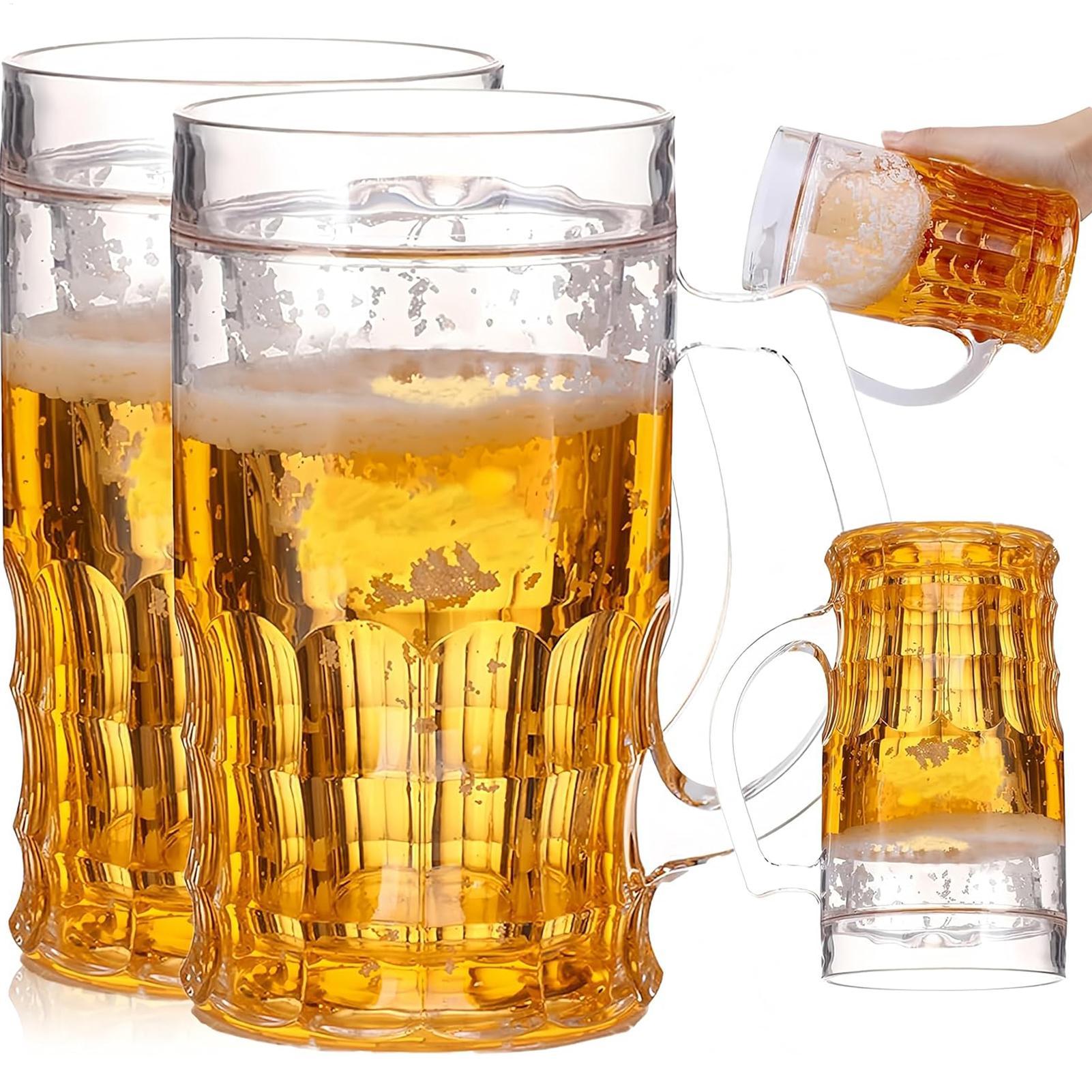 Beer Mug Handled - 450ml Lustiger Fake-Bierkrug Realistischer Bierkrug mit