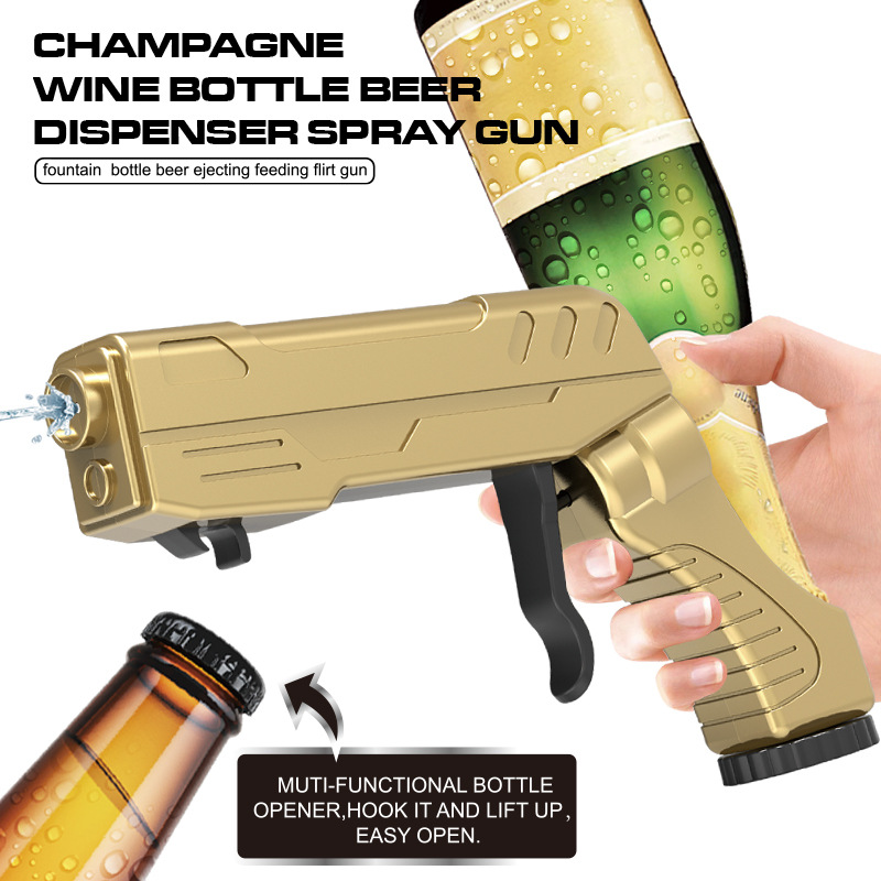 Beer Wine Hobby - Champagner-Weinflaschen-Bier-Spender-Sprühpistole Bier-Ausgabevorrichtung Flirt-Pistole