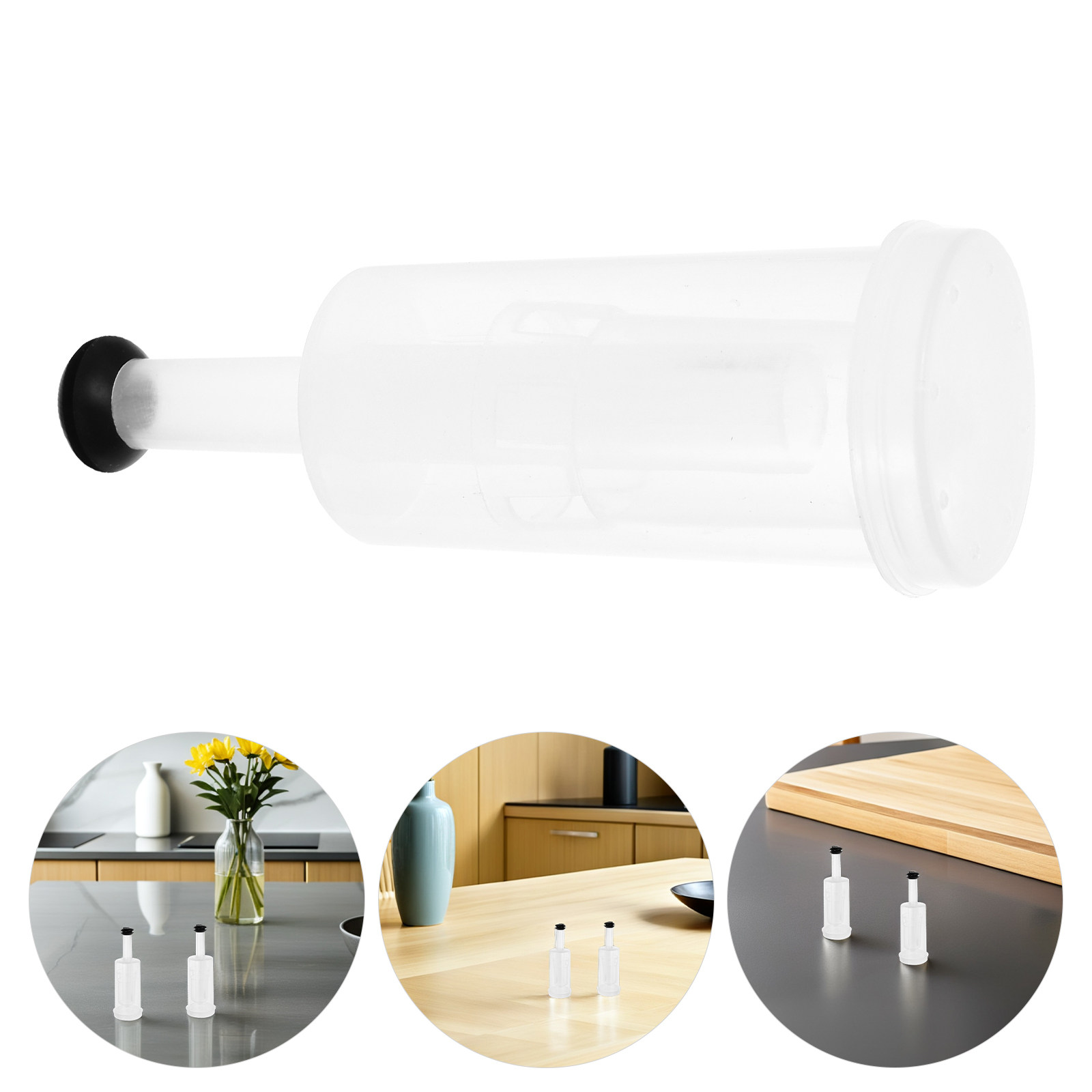 Wine Beer And Mead - 5 Stück Gärungs-Luftschlösser Luftdichte Blasenventil-Stopper für