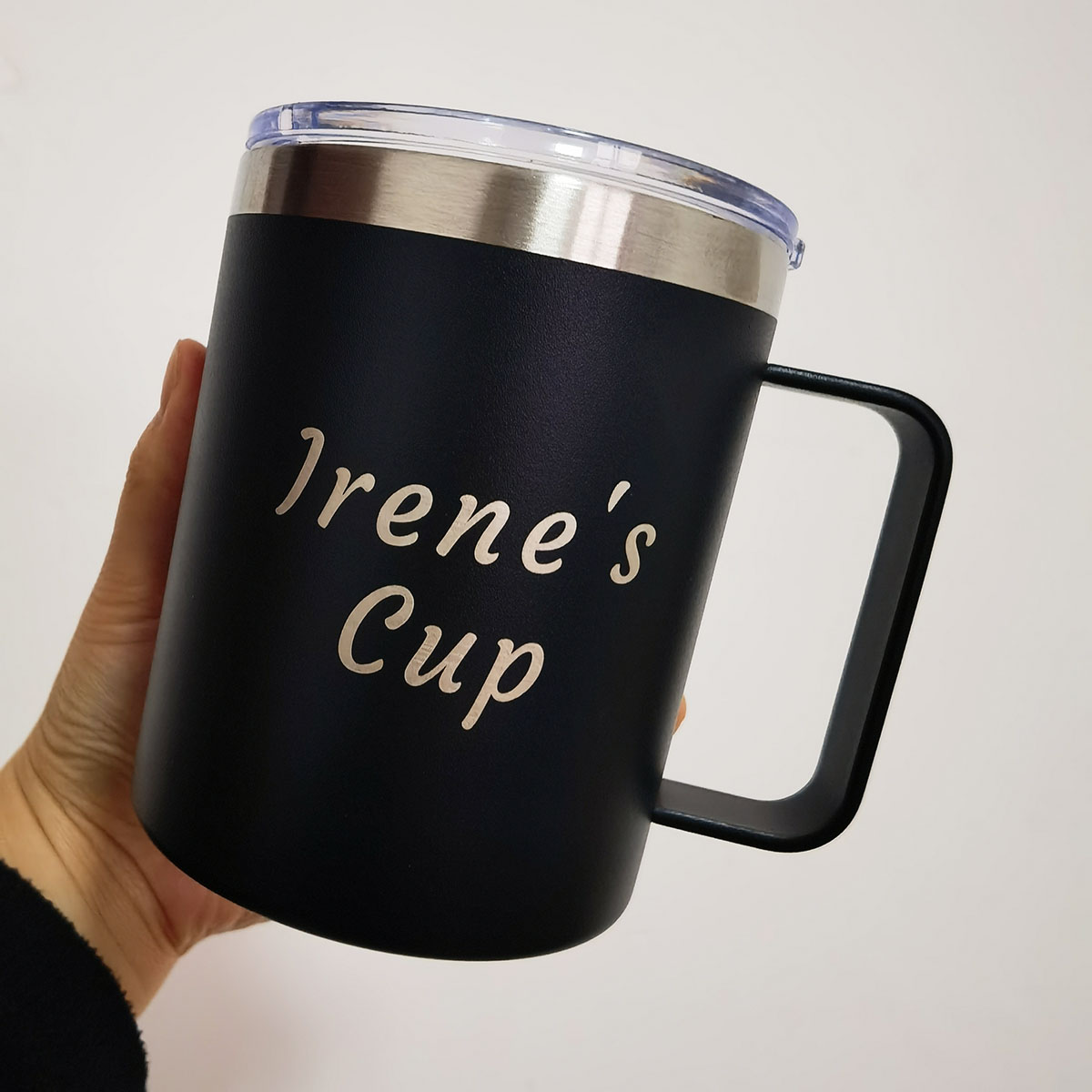 Beer Mug Handled - 16oz Edelstahl Isolierte Tasse Vakuum Thermobecher