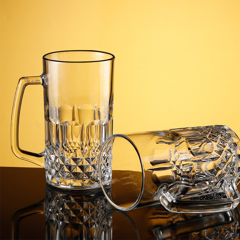600 ml/1000 ml Bierglas mit Gr – Beer Mug Handled Bewertung und Preis