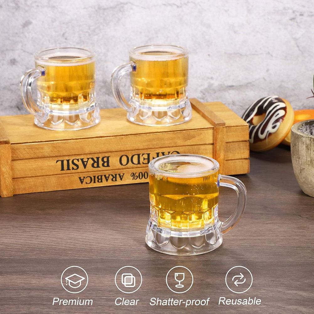 10PCS 30ml Bier Tasse Kleine G – Beer Mug Handled Bewertung und Preis