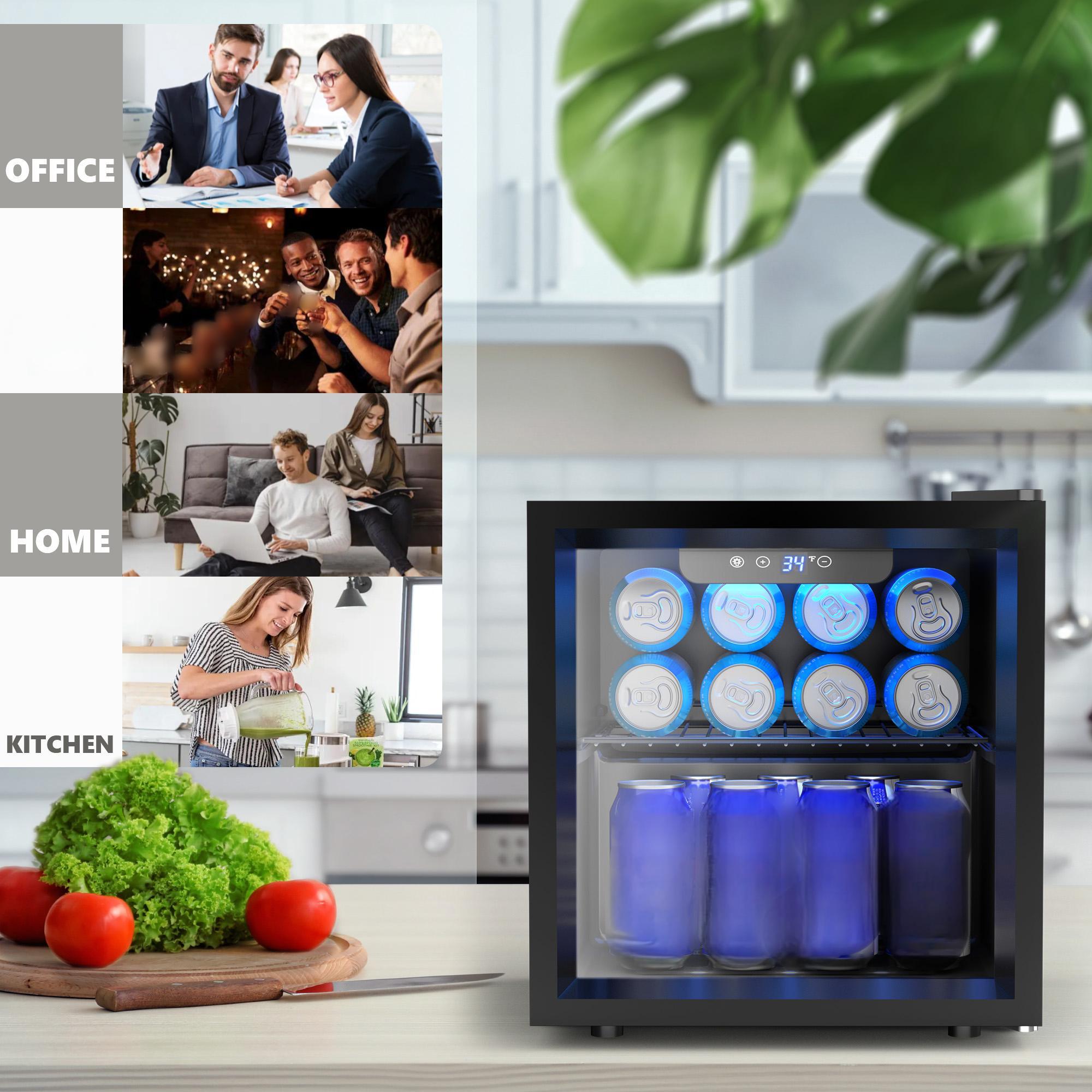 EKOJUCE Glastür-Minikühlschran – Wine Beer Mini Fridge Bewertung und Preis