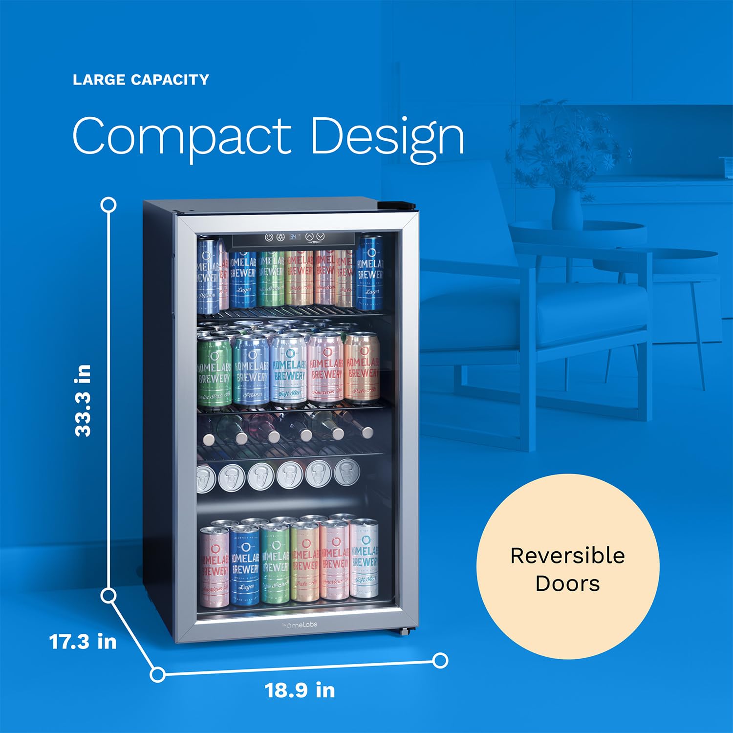 Getränkekühlschrank & -kühler  – Wine Beer Mini Fridge Bewertung und Preis