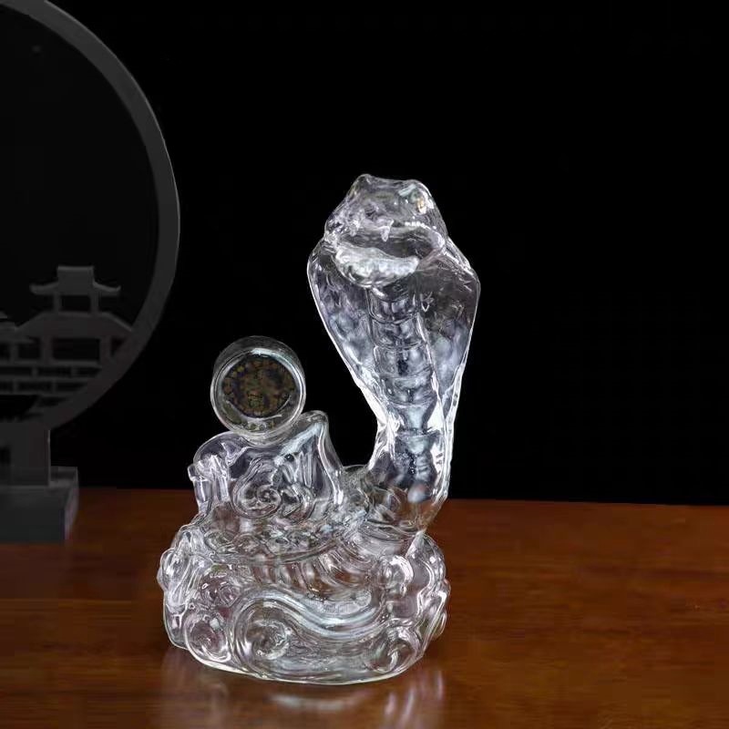 Cobra-förmiger Whisky-Dekanter – Bottle Stopper Set Bewertung und Preis