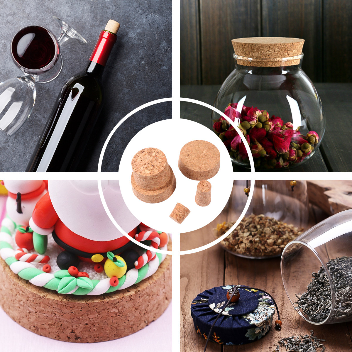 25-teiliges Kork-Weinverschlus – Wine Beer Food Bewertung und Preis