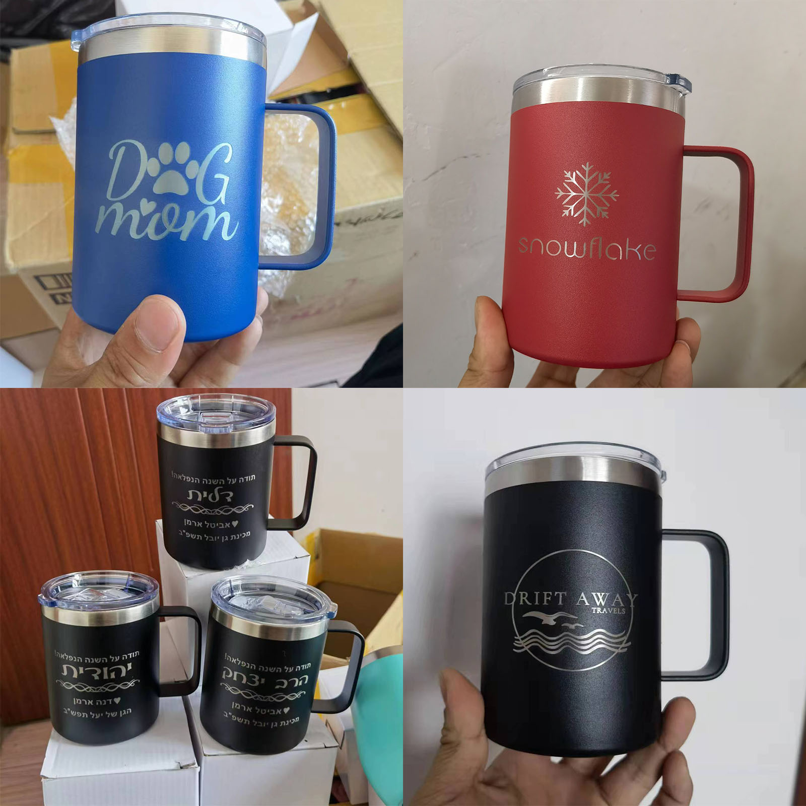16oz Edelstahl Isolierte Tasse – Beer Mug Handled Bewertung und Preis