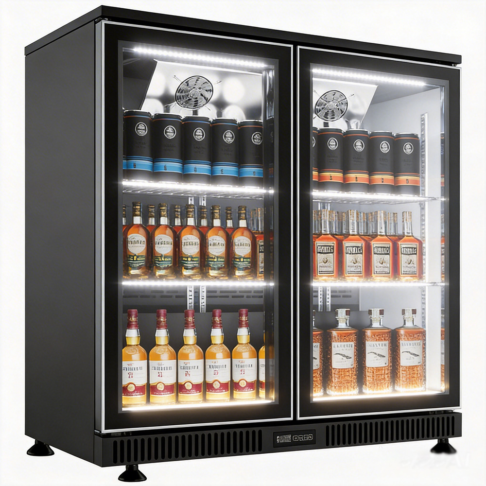 CE/RoHS 2-Türiger Bar-Kühlschr – Wine Beer Mini Fridge Bewertung und Preis