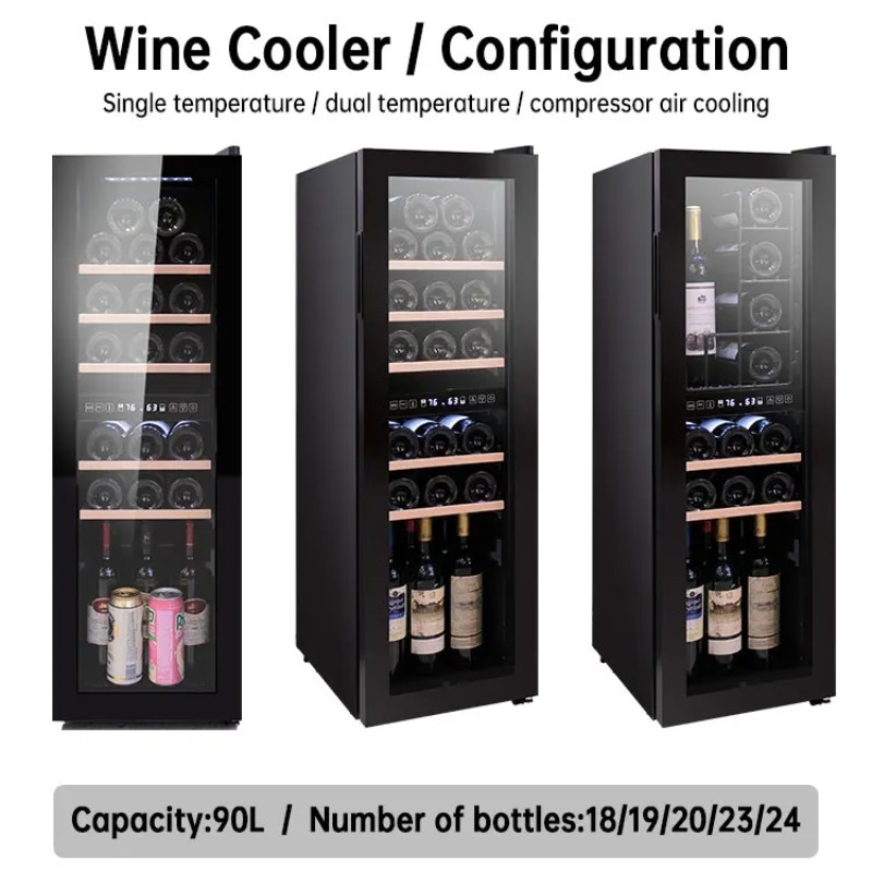Supermarkt-Glaskühler, Mini-Kü – Wine Beer Mini Fridge Bewertung und Preis