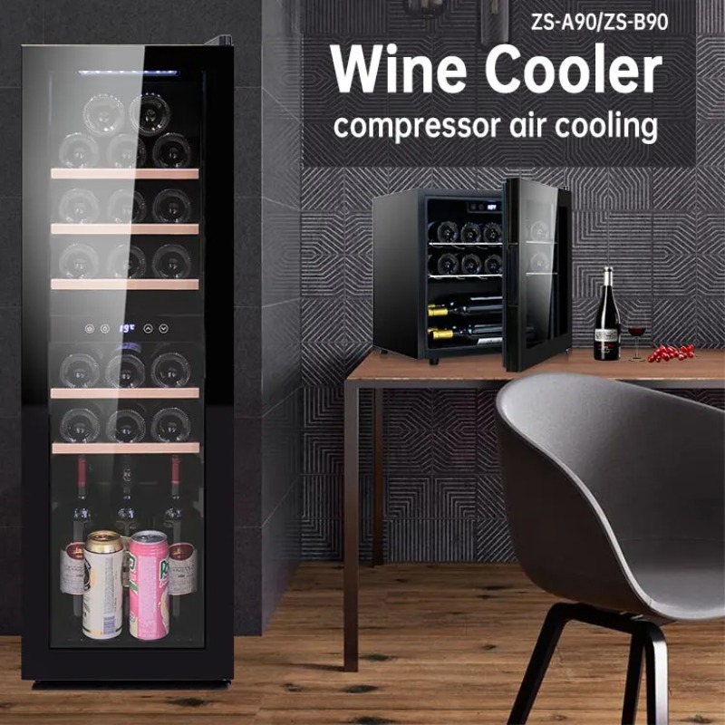 Supermarkt-Glaskühler, Mini-Kü – Wine Beer Mini Fridge Bewertung und Preis