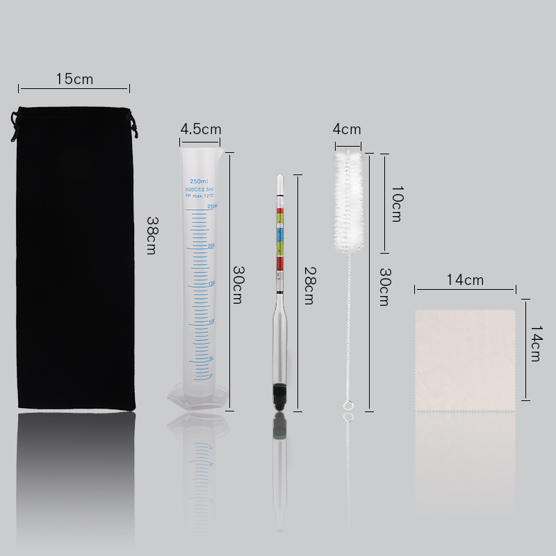 Hydrometer- und Kunststoff-Tes – Wine Beer And Mead Bewertung und Preis